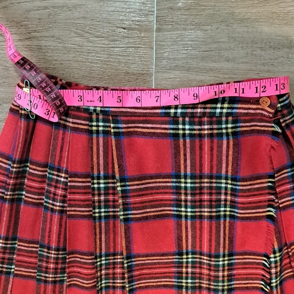 Vintage Royal Stewart Tartan Wool Kilt - Picture 4 of 5